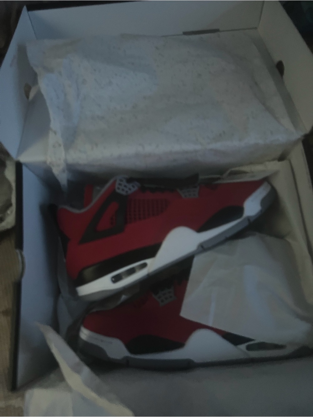 Jordan Kids Red and Black Basketball Sneakers